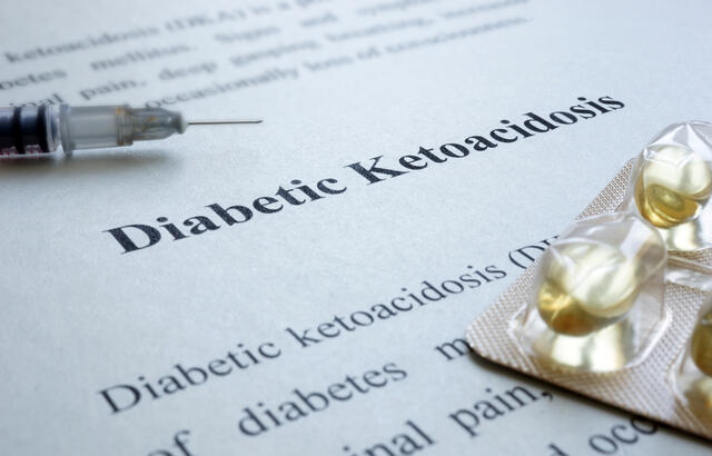 diabéteszes ketoacidózis (DKA) 