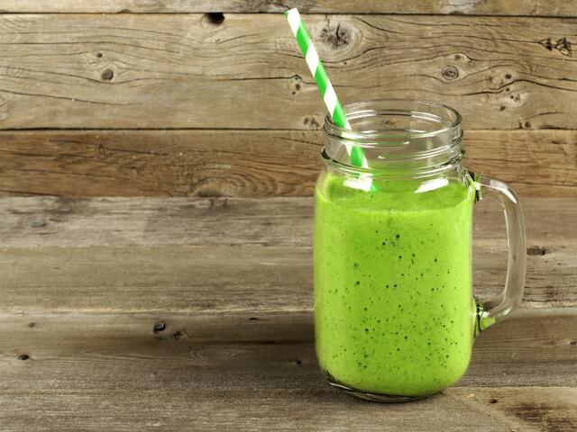 Zöld turmix Zöld smoothie