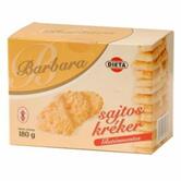 Barbara sajtos kréker gluténmentes 180 g.