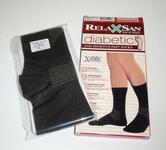 RelaxSan Diabetic ezüstszálas zokni több színben