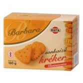 Barbara sonkás kréker gluténmentes180 g.