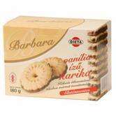 Barbara vaníliás karika gluténmentes 180 g.